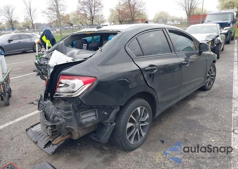 2013 Honda Civic Ex from USA, damaged, VIN 19XFB2F84DE214452